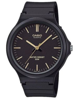 Casio Collection Unisexuhr Mw-240-1E2Vef Quarz, Uhr Ohne Stein - Schwarz