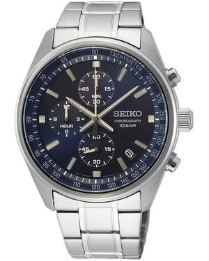 Seiko Herren Quarzuhr Cs Ssb377P1, Uhr Ohne Stein - Mettallic
