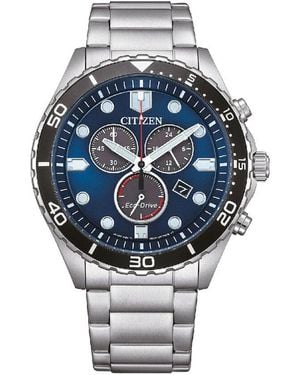 Citizen Herrenuhr At2560-84L Quarz, Uhr Ohne Stein - Mettallic