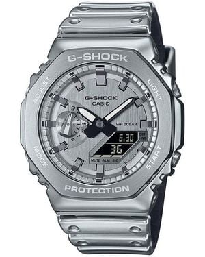 G-Shock Herren Quarzuhr Gm-2100Ym-8Aer, Uhr Ohne Stein - Grau