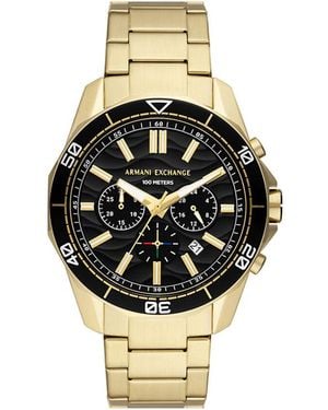 ARMANI EXCHANGE Herrenuhr Ax1958 Quarz, Uhr Ohne Stein - Mettallic