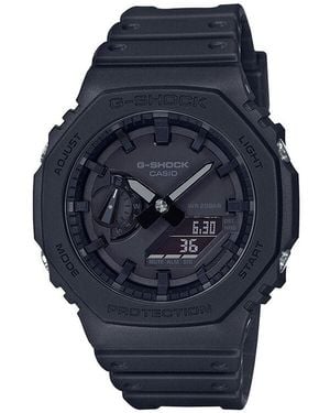 G-Shock Herrenuhr Ga-2100-1A1Er Quarz Digital, Uhr Ohne Stein - Blau