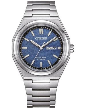Citizen Herrenuhr Aw0130-85Le Quarz, Uhr Ohne Stein - Mettallic