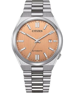 Citizen Unisexuhr Nj0159-86Z Automatik, Uhr Ohne Stein - Mettallic