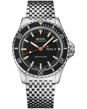 MIDO Herrenuhr Ocean Star Tribute M0268301105100, Uhr Ohne Stein - Mettallic