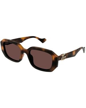 Gucci Gg1535S 002 Sunglasses Injected Squared - Black