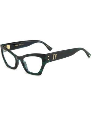 DSquared² D2 0133 6Ak Optical Frames Acetate Cat Eye - Black