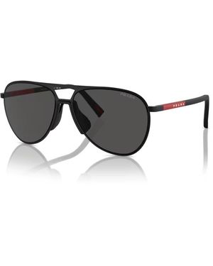 Prada Linea Rossa 53Zs Sole - Black
