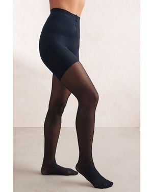Next Stützstrumpfhose Po- Und Bauchformende 20 Denier Strumpfhose (1 St) - Blau