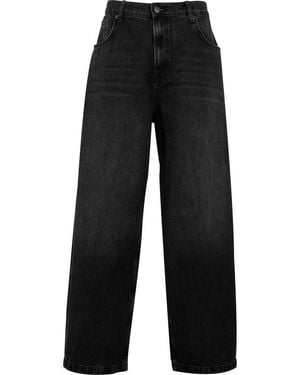 2Y Studios Bequeme Jeans 2Y Eren Basic Wide Baggy - Schwarz