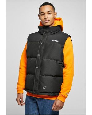 Starter Black Label Black Label Sweatweste Starter Puffer Vest - Blau