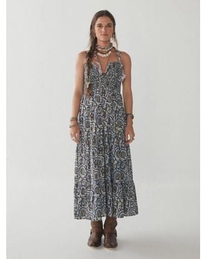 MAISON HOTEL Sommerkleid Vilma Verstellbare Träger - Weiß
