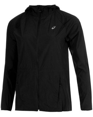 Asics Laufjacke Road Packable - Schwarz