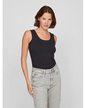 Vila Tanktop Vinora Tank Top - Grau