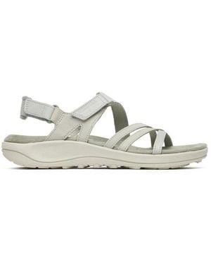 Merrell Harbor Backstrap (Vollnarbenleder) Damen Sandale - Schwarz