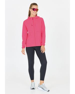 Endurance Laufjacke Keley mit langlebiger, wasserabweisender Beschichtung - Pink