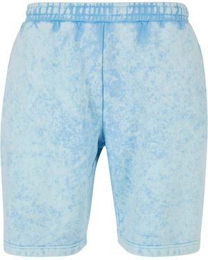 Urban Classics Sweatshorts Towel Washed Sweat Shorts (1-tlg) - Blau