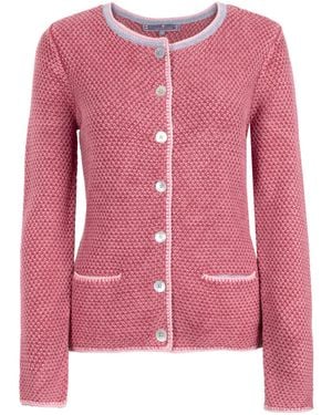 LIEBLINGSSTÜCK Cardigan Trachtenjacke ZARAL (1-tlg) - Pink