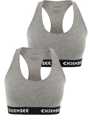 Chiemsee Sport-Bustier - Grau