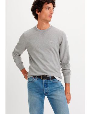 Levi's Levi's® Rundhalspullover LIGHTWEIGHT HM SWEATER - Blau