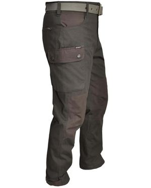 RennerXXL Hubertus Gustl gefütterte Outdoorhose Übergrößen - Grau