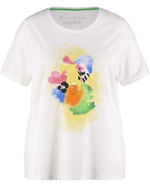 Samoon T-Shirt - Weiß
