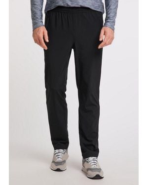 JOY sportswear Jogger Pants Woven Pants Tom Mit Eingrifftaschen, Aus Polyester Und Elasthan, Gerade Beinform - Schwarz