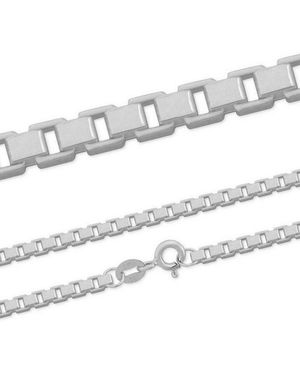 Firetti Collierkettchen Schmuck Geschenk Silber 925 Venezianerkettengliederung 1,0 Mm Breit - Weiß