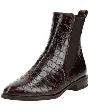 Paul Green Stiefelette Leder/Textil Stiefelette - Schwarz