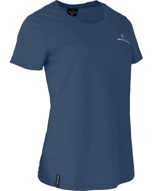 Bergson HALSAY Funktions T-Shirt, Pique, pflegeleicht, schnelltrocknend, Norma - Blau