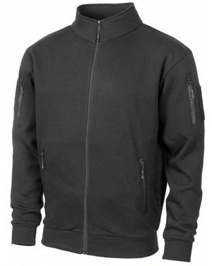 MFH Sweatjacke, Tactical, schwarz - Grau
