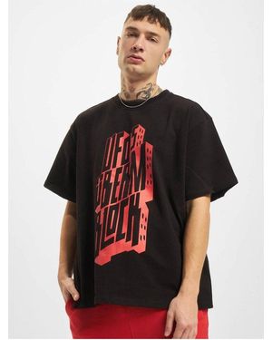 DEF T-Shirt U.Ü.B x - Schwarz