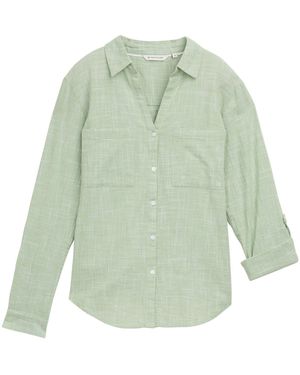 Tom Tailor Hemdbluse - Grün