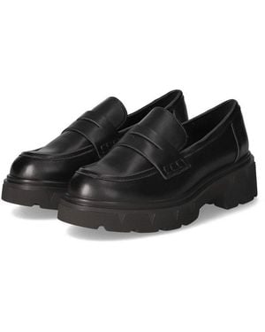 Marco Tozzi Slipper Loafers 2-24717-45/001 Damen Synthetik Slipper - Schwarz