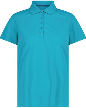 CMP Outdoorbluse Polo Shirt - Blau