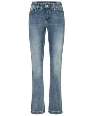 M·a·c Bootcut-Jeans Boot Im Five-Pocket Style - Blau