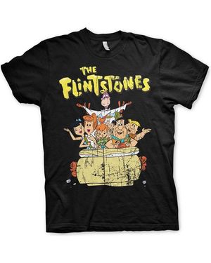 The Flintstones T-Shirt - Schwarz