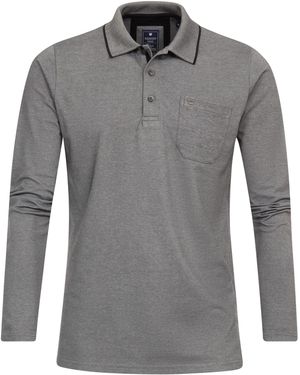 Redmond Poloshirt uni nah - Grau