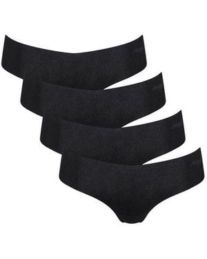 Sloggi Hipster Zero Modal 2.0 (4-St) - Schwarz