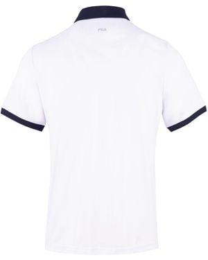 Fila Poloshirt Polo Dominic Weiß