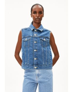ARMEDANGELS Jeansweste - Blau