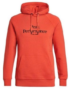 Peak Performance Kapuzenpullover - Rot