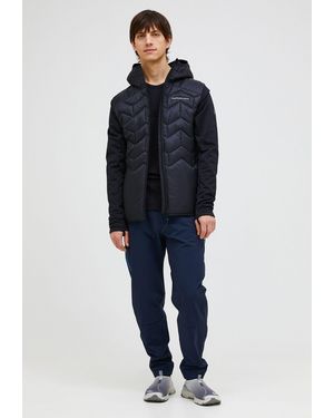 Peak Performance Steppjacke M Elevate Liner Hybrid Hood - Blau