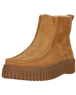 Clarks Torhill Cozy Stiefel Mit Einem Kuscheligen Futter - Braun