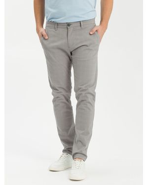 Cross Jeans ® Chinohose Chino - Grau