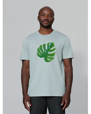 wat? Apparel Wat? Apparel T-Shirt Monstera 2.0 - Grün