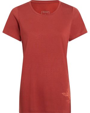 ENERGETICS Kurzarmshirt Da.-T-Shirt Ogerdina III SS W RED RUST - Rot