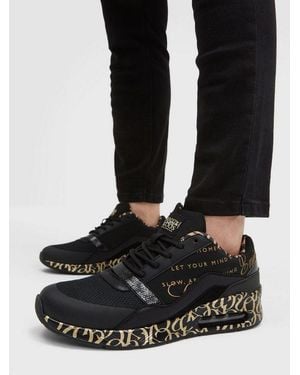 SOCCX Sneaker Mit Glitter-Elementen - Schwarz