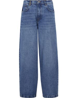 2Y Studios Bequeme Jeans Studios 2Y Eren Basic Wide Baggy - Blau