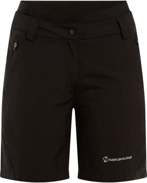 Nakamura Fahrradhose Da.-Shorts Itania II wms BLACK - Schwarz